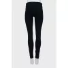 Black leggings with elastic
