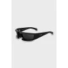 Textured frame sunglasses