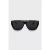 Black sunglasses with visor