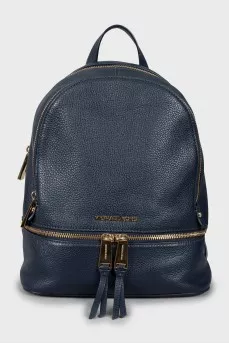 Leather backpack Rhea