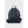 Leather backpack Rhea