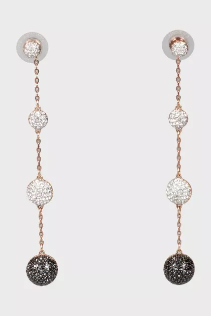 Crystal drop earrings
