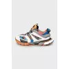 Men's mixed color sneakers Track