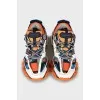 Men's mixed color sneakers Track