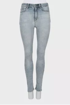 Skinny fit high waist jeans