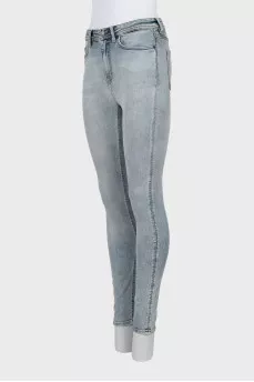 Skinny fit high waist jeans