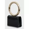 Mini bag with gold handle