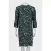 Printed A-line dress