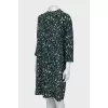 Printed A-line dress
