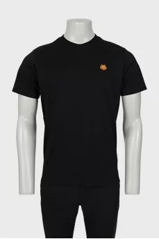 Men's T-shirt with branded patch