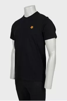 Men's T-shirt with branded patch