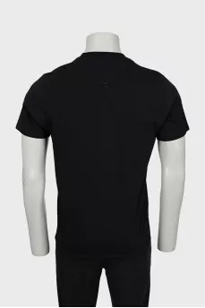 Men's T-shirt with branded patch