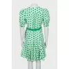 Printed wrap dress