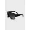 Sunglasses mask with embroidered logo