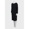 Black Shift Dress with Tag