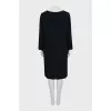 Black Shift Dress with Tag