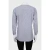 Striped shirt long at the back