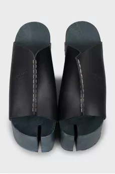 Chunky leather sandals
