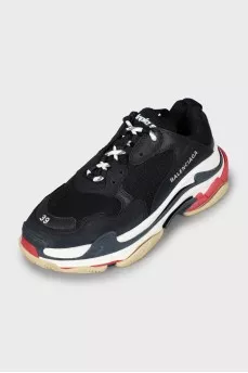Кроссовки комбинированного цвета Triple S