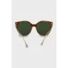 Signature print sunglasses