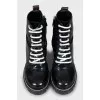 Leather ankle Boots Star Trail