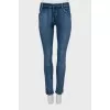 Skinny jeans with side zips