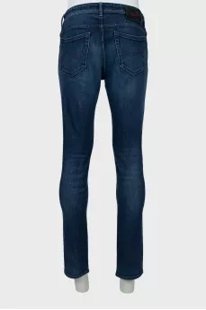 Men's blue slim fit jeans