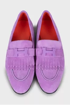 Suede loafers Royal