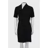 Short sleeve shirt dress