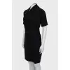 Short sleeve shirt dress