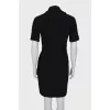 Short sleeve shirt dress