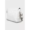 Crossbody bag with embossed leather