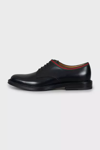 Men's leather shoes with tag