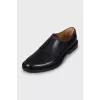Men's leather shoes with tag