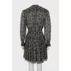 Long sleeve floral dress