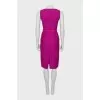 Pink fitted dress