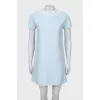 A-line dress with white collar