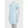 A-line dress with white collar