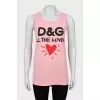 Pink Print Tank