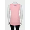 Pink Print Tank