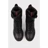Black high boots