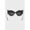 Sunglasses with patterned frames