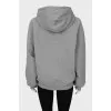 Gray oversized sweatshirt