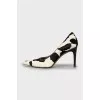 Animal print stilettos