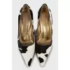 Animal print stilettos