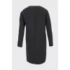 Black dress with zipper