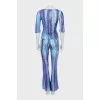 Animal print suit with trousers