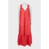 Loose-fitting silk sundress