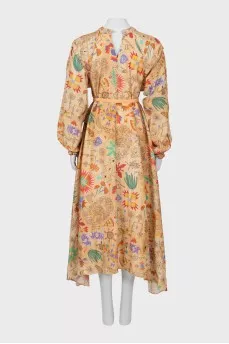Loose Maxi Dress With Tag