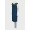 Fitted dress with floral print
